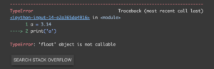 【最新版】’float’ object is not callable 【原因と解決法】 | くまねこPython塾